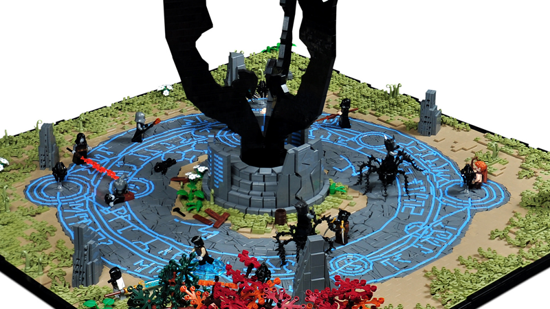 Illustration for article titled LEGO Fan Pays Tribute To TheĀ Elder Scrolls OnlineĀ Battles